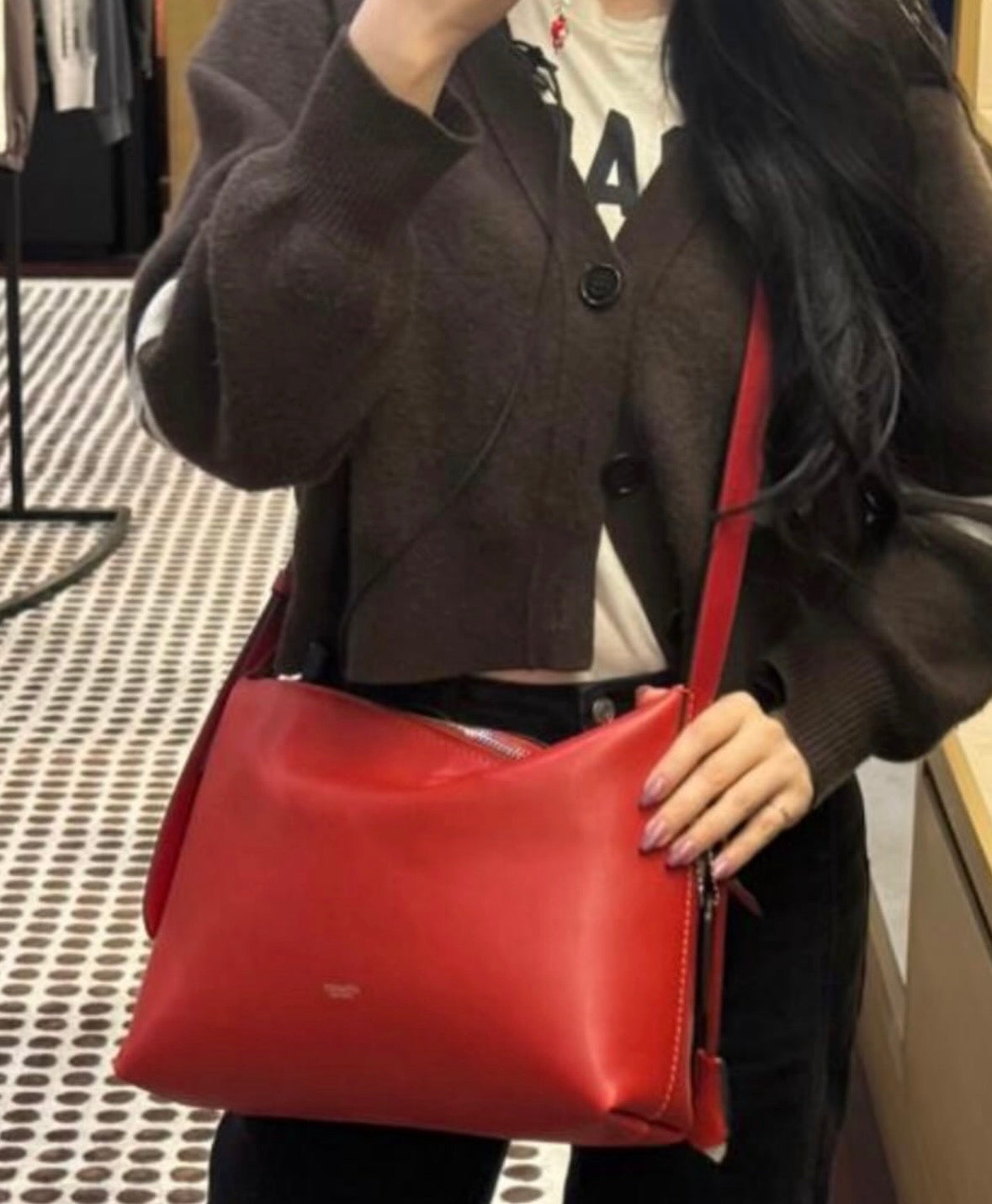 Coach Scarlet Mott Messenger 33