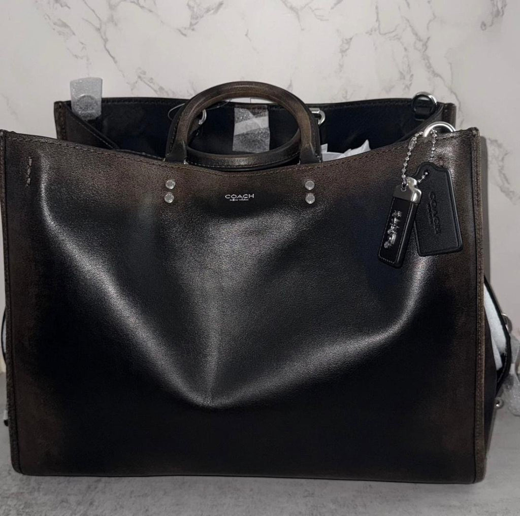 Coach Rogue handbag in Loved Leather