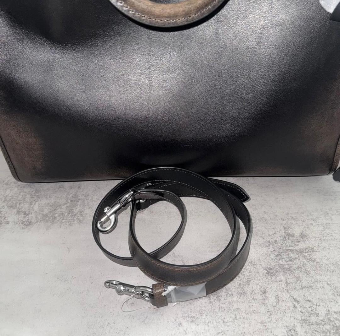 Coach Rogue handbag in Loved Leather