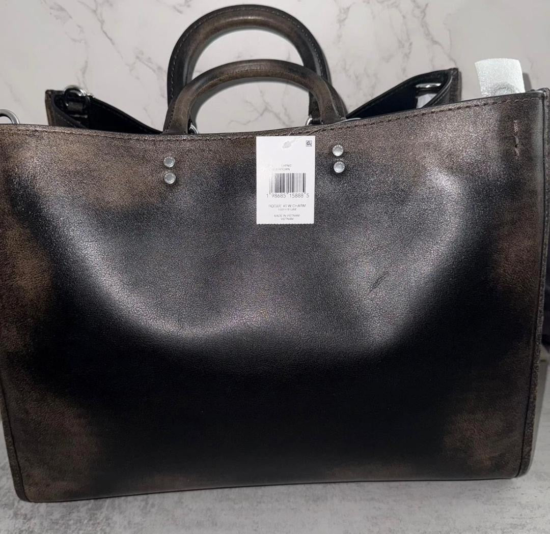 Coach Rogue handbag in Loved Leather
