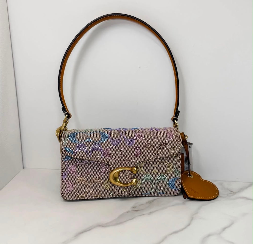 Coach Tabby Shoulder Bag 20 Crystal
Signature Jacquard New