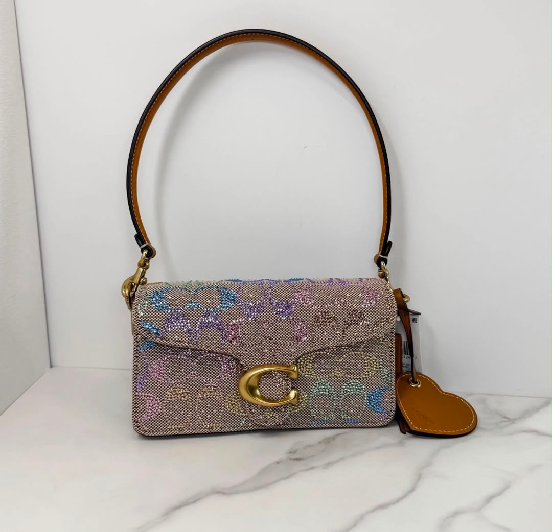 Coach Tabby Shoulder Bag 20 Crystal
Signature Jacquard New