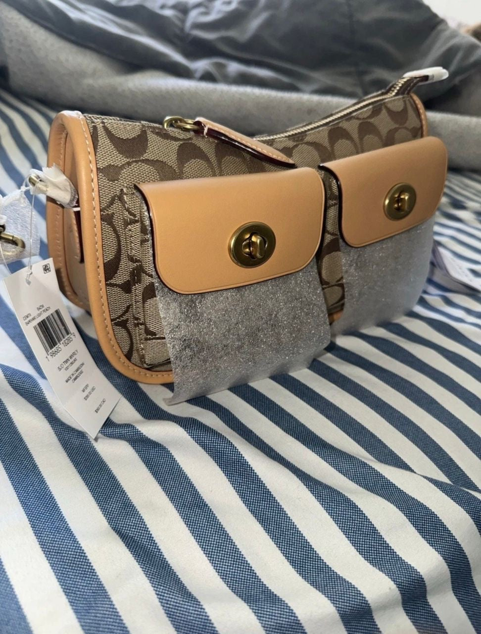 Twin Turnlock Waverly Bag