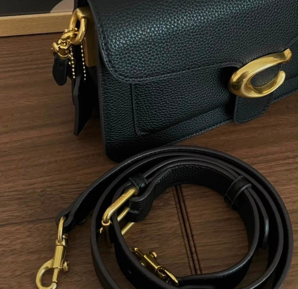Coach Tabby 26 Crossbody/ Shoulder
Bag Black Leather New Bag Coach